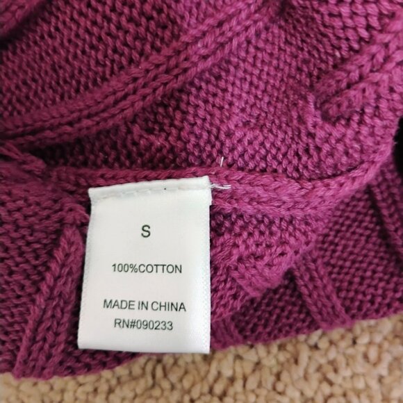 Sweater L A Hearts Cropped Size S - Picture 7 of 7